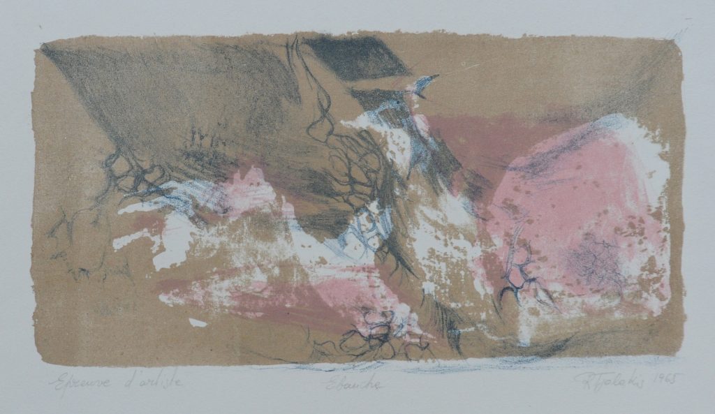 Etudes, Lithographie en couleurs, 32cmX45,3cm-Photo-GAB